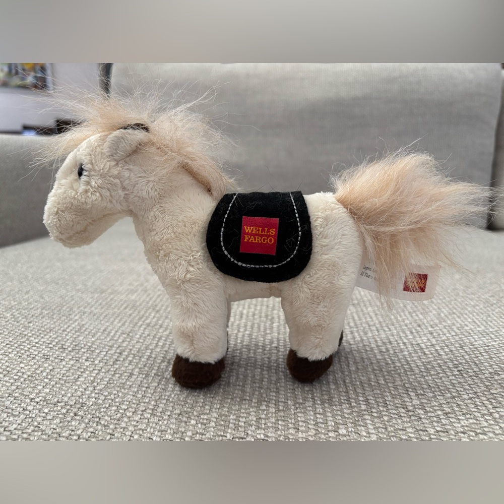 Wells Fargo Horse Plush